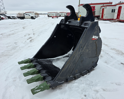 WBM 54 Inch 400 450 Series Excavator Dig Bucket to fit all 400 450 470 490 Series John Deere Hitachi...
