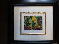 art limited edition print Norval Morisseau Shaman and Apprentice