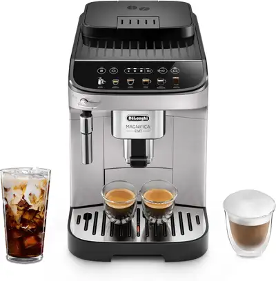 Condition: OPEN BOX EXCELLENT GRADE 3/3 Model: Magnifica Evo, Fully Automatic Coffee Machine, $691 5...