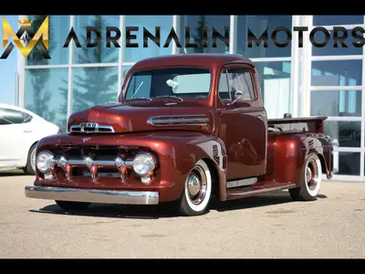 --DEALS TO DIE FOR AT ADRENALIN MOTORS - LOCATED IN GASOLINE ALLEY, RED DEER!-- This 1951 Ford F-1 S...