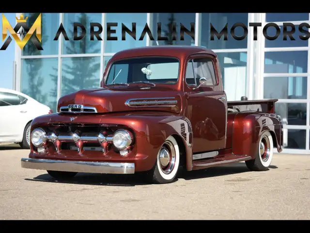 1951 Ford F1 2 DOOR STEP SIDE in Classic Cars in Red Deer - Image 2