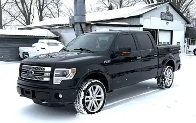 Extremely rare 6.2L (411hp V8 “Boss” engine) in a 2014 Ford F150 Limited with only 156186kms. 4WD, 6...