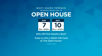 OPEN HOUSE EVENT: Wednesday, May 7th from 12pm - 6:30pm Saturday, May 10th from 10am - 4:30pm Broads...