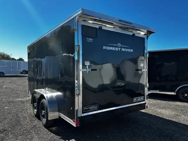2026 HAULIN 7 X 14 Tandem Axle Enclosed Cargo Trailer Ramp Door | Cargo ...