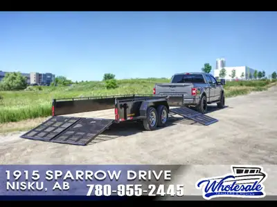 2026 One Sixteen Trailers BT8014UDG Model - 7 x 14 Galvanized Tandem Axle Utility Trailer Standard F...
