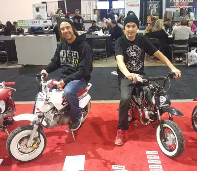 ~ This is what makes us the largest in Canada...... we stock, sell and ~~import more Honda minibikes...