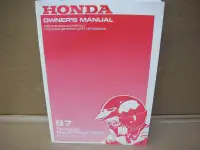 New Honda TRX 300 2x4 Owners manual # 31hm4630