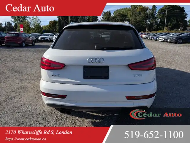 2015 Audi Q3 SOLD - FrontTrak 4dr 2.0T Progressiv in Cars & Trucks in London - Image 9