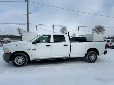 2011 Ram 2500 ST 8ft Longbox Crewcab with new tires, trailer hitch, auto ac, power window, power loc...