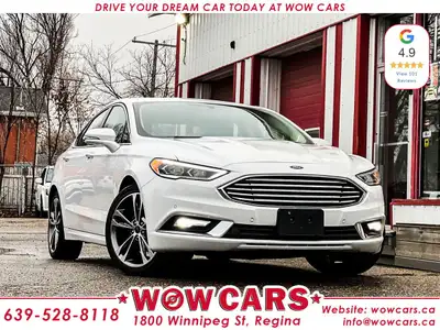 2017 Ford Fusion Titanium AWDOdometer: 76,821 Km Price: $19,990+taxes Financing Available WOW Factor...