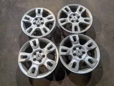17" OEM Alloy Wheels Off of an Acura MDX Bolt Pattern 5x114.3 Will fit lots of other cars $425 for t...
