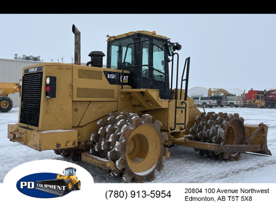 2009 Caterpillar 815F2 Compactor Enclosed Cab, Air Conditioner, US EPA compatible, , Cat C9 6 Cylind...