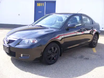 2007 MAZDA 3/5 SPD/AIR/TILT/PM/PL/PW/ALLOYS/CD/2.5 LITRE/JUST PASSED OUT OF PROVINCE INSPECTION /ALB...