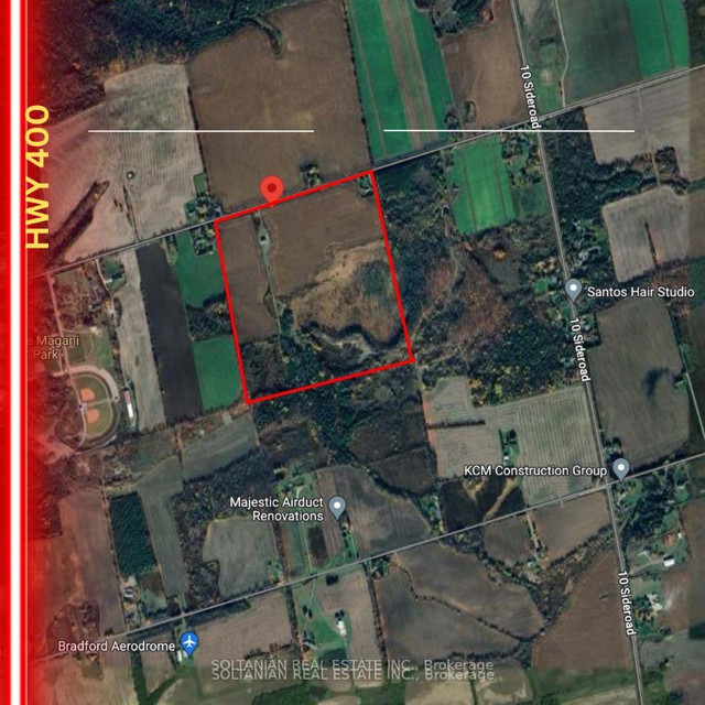 Is this the Property? Bradford West Gwillimbury 11th Line & 10 S in Land for Sale in Markham / York Region