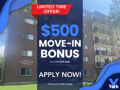 One Bedroom Apartment - Heat Included - University Ave