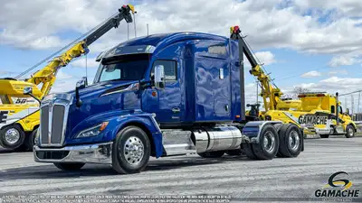 Heavy truck - # STOCK: C-37636 2024 KENWORTH T680 CAMION CONVENTIONNEL AVEC COUCHETTE 2024 KENWORTH...