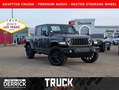 The New 2025 Jeep Gladiator Sport S combines legendary capability with everyday comfort, finished in...