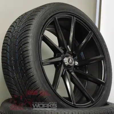 ARMED .38 CAL MATTE BLACK 18 INCH WHEELS! COMES WITH 225/40ZR18 ALL-WEATHER TIRES! Brand - ILINK Mod...