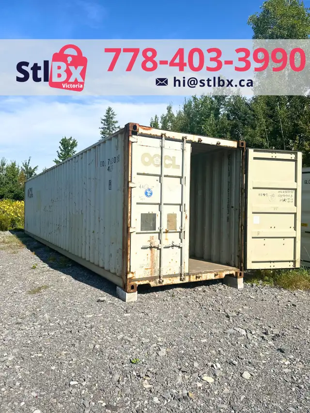 Cargo Worthy 20' Shipping Container in Vancouver Island in Storage Containers in Vancouver - Image 3