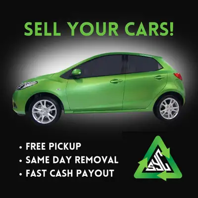Sell Your Cars! Get cash for unwanted  & junk vehicles!, View more