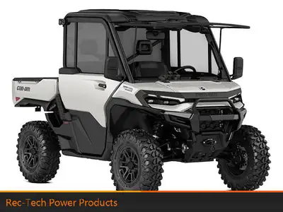 2027 Can-Am Defender LIMITED CAB HD11 Hybrid White New Arrival: 2027 Can-Am Defender LIMITED CAB HD1...