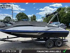 Very nice 19 foot deck boat! Pontoon boat equivalent with way better performance! HYDRAULIC POWER ST...