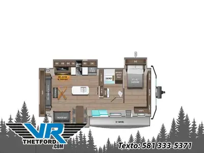 VR Thetford 2025 JAYCO Jay Flight Bungalow 40RLTS Contactez nos conseillers par téléphone courriel o...