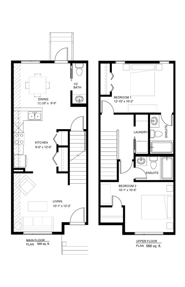 Brand New Townhome In Sylvan Lake Available March Long Term Rentals