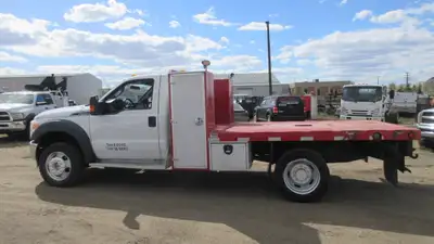 NEW ARRIVAL.. 2012 FORD F-550 REGULAR CAB flatdeck - 4x4 - Engine POWERSTROKE DIESEL 6.7L V8 - Trans...