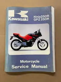 Sm250 Kawasaki Ninja250R GPZ250R EX250 Motorcycle Service Manual