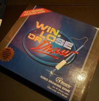 win lose or draw video drawing game, new condition
