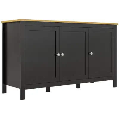 Sideboard, Buffet Cabinet with Doors and Adjustable Shelves for, View more