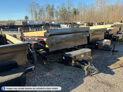 Miska 5 Ton Scissor Lift MD Dump Trailer - starting at just $7,895.00 Finance from $200.00/month OAC...