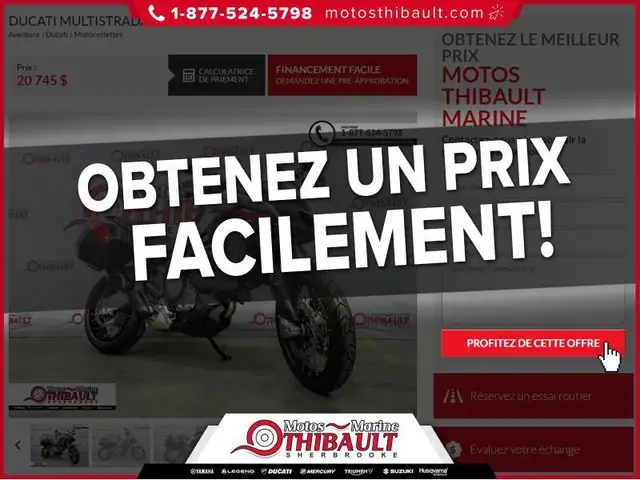 2025 Ducati Multistrada V4 S Travel & Radar in Street, Cruisers & Choppers in Sherbrooke - Image 18