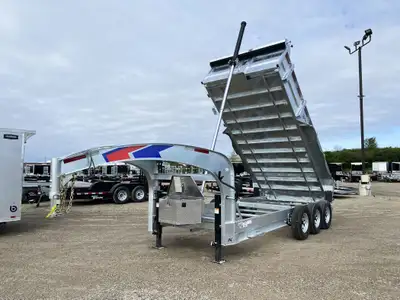 K-Trail Galvanized Gooseneck Expert Dump Series Trailer 23,995 Lb is $23,145.00 or $462.85/month! Or...