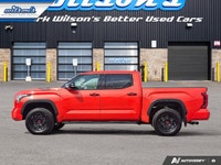 Come see this certified 2023 Toyota Tundra Hybrid TRD PRO CrewMax 4X4 | Leather | Sunroof | Cooled +... (image 1)