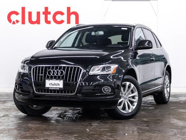 2017 Audi Q5 Progressiv AWD w/ Heated Front Seats, Bluetooth, Re in Cars & Trucks in Ottawa
