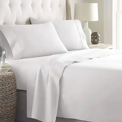 NEW UW PREMIER 1800 SERIES MICROFIBER 4 PCS BED SET SHEET SET, View more