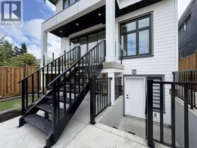2-bedroom, 1-bathroom basement suite in Vancouver with private entry, in-suite laundry, and dishwash...