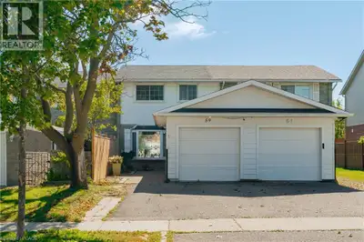 Welcome to this spacious and bright freehold townhome nestled on a quiet crescent, offering the adde...