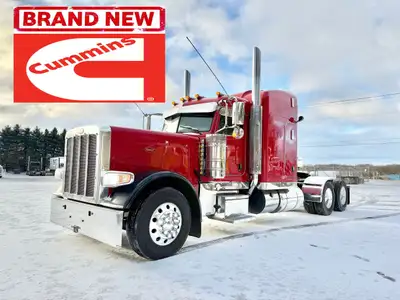 BRAND NEW ENGINE INSTALLED !!2020 PETERBILT 389, CUMMINS X15 500HP, 18SPD, 12/40 AXLES, 3.55 RATIO,...