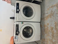 8152- Laveuse Sécheuse Samsung blanc Frontale washer dryer front