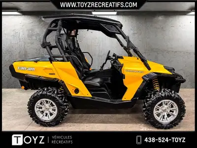 2013 Can-Am COMMANDER XT 1000 DPS Can-Am COMMANDER XT 1000 DPS 2013 MOTEUR 1000 CC DIRECTION ASSISTÉ...