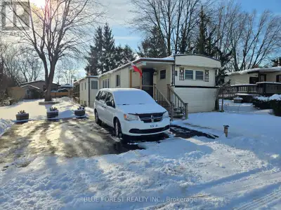 Beautifully maintained retirement home in a sought-after, year-round mobile home park. Situated on a...