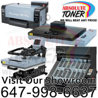 $277/Mon DTF Printer & Curing Oven & Powder Station & Heat Press