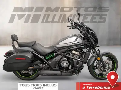 KAWASAKI Vulcan S Café 2018 Gris 25128 km km au compteur. Motos Illimitées Terrebonne. Prix de vente...
