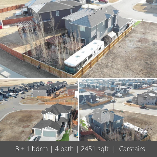 Carstairs Alberta Premium Interior+Exterior Living+Triple Garage