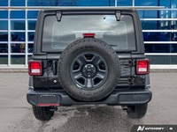 Recent Arrival! Black 2024 Jeep Wrangler Sport 4x4, One Owner, Clean Car Fax Report, Push Button Sta... (image 4)