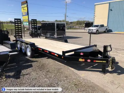 Miska 10 Ton HD tri-axle Lowbed Float Trailers - Made in Canada Starting at just $8,695.00 - Finance...