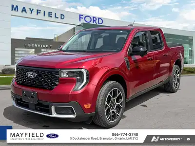 2025 Ford Maverick Lariat Ruby Red Metallic 501A 2.5L I-4 Hybrid. Recent Arrival! 2.5L I-4 Hybrid CV...